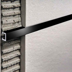 Вставка-бордюр Progress Profiles PLTPNE 10 черный 10*7 2,7м