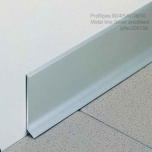 Алюминиевый плинтус Profilpas Metal line 90/5 50*10 2м